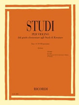 Studies for Violin - Fasc. III: VI-VII Positions cover